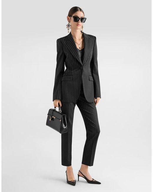 Dolce & Gabbana Black Turlington Single-Breasted Jacket
