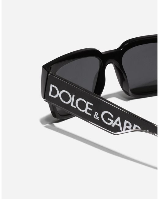 Dolce & Gabbana Black Dg Elastic Sunglasses for men