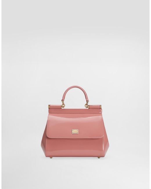Dolce & Gabbana Pink Medium Sicily Handbag