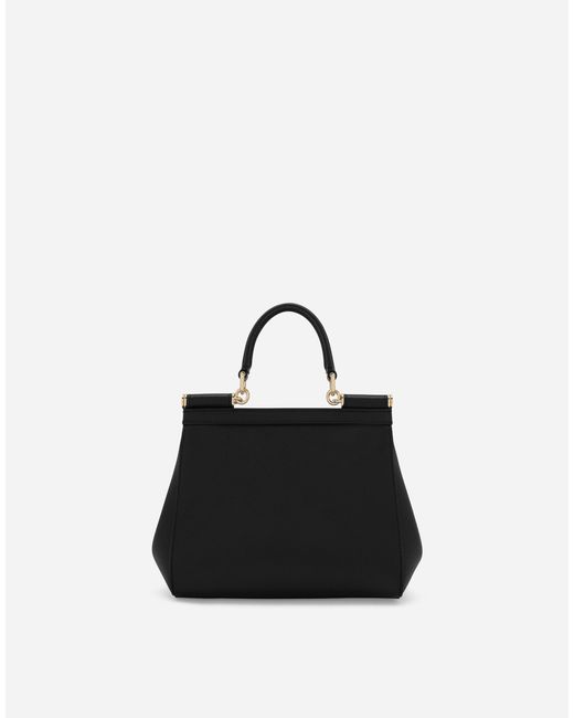 Dolce & Gabbana ハンドバッグ シシリー ミディアム Black