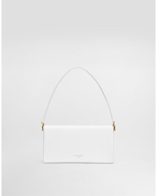Borsa a spalla marlene bianca di Dolce & Gabbana in White