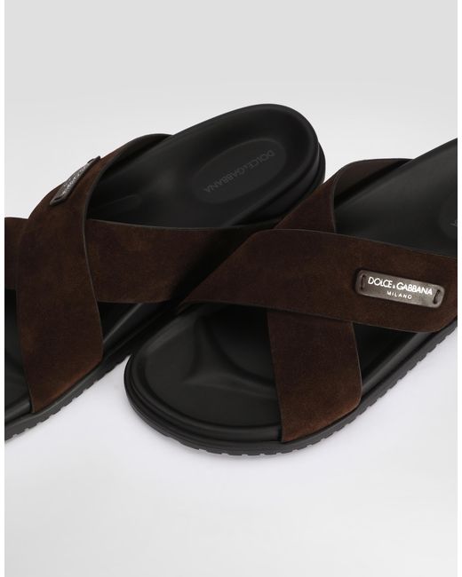 Dolce & Gabbana Multicolor Sandalo for men