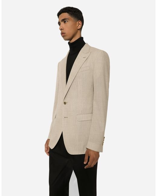 Dolce & Gabbana Natural Stylish Jacket for men