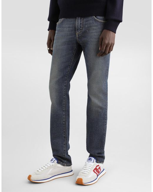 Dolce & Gabbana Pantalone in Blue für Herren