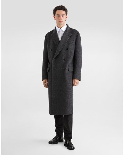 Dolce & Gabbana Hemd Martini Aus Gestreiftem Popeline in White für Herren