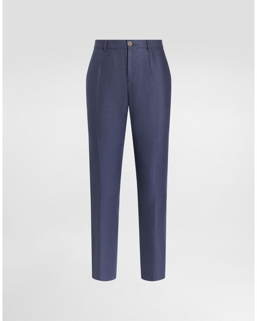 Dolce & Gabbana Blue Pantalone for men
