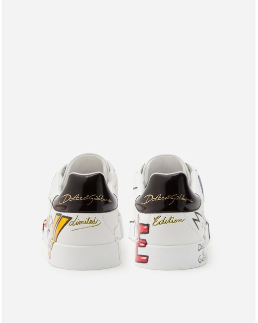 Dolce & Gabbana Multicolor New Dglimited Portofino Sneakers for men