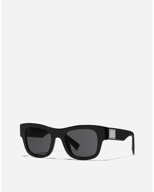 Dolce & Gabbana Gray Dna Essentials Sunglasses for men