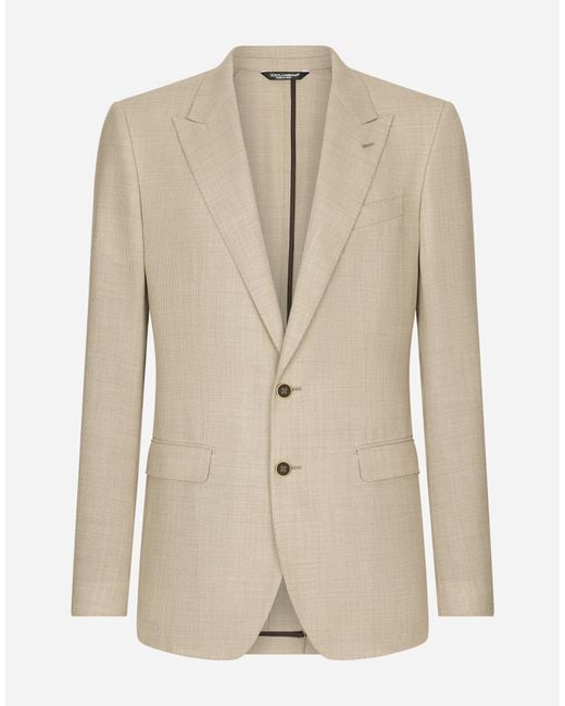 Dolce & Gabbana Natural Stylish Jacket for men