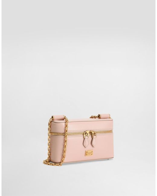 Dolce & Gabbana Pink Umhängetasche Sicily