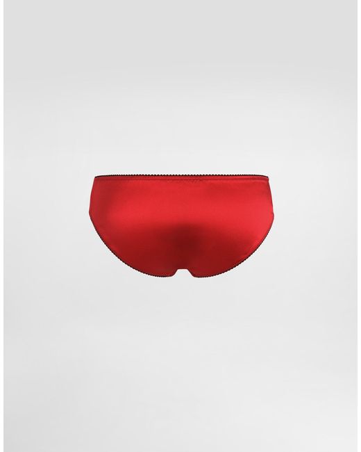 Slip di Dolce & Gabbana in Red