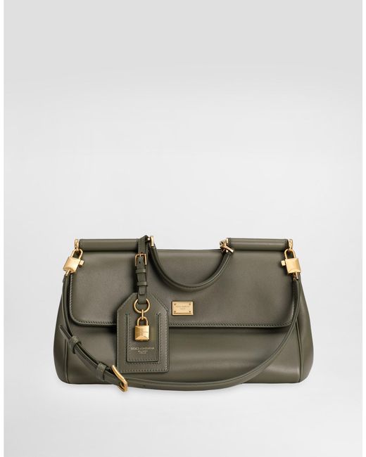 Dolce & Gabbana Green My Sicily Handbag