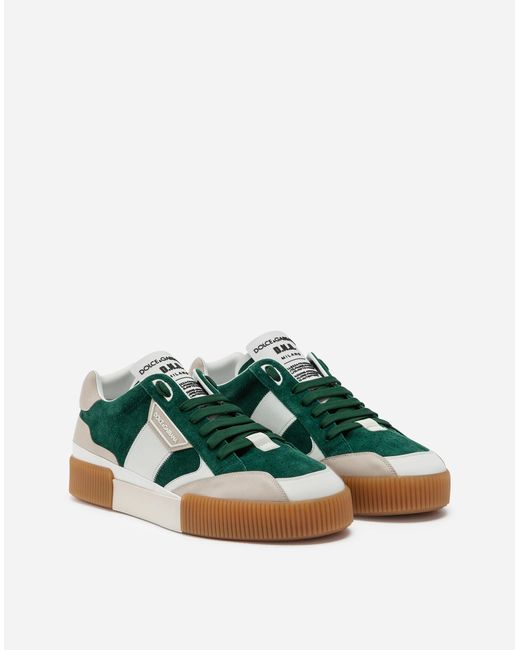 green dolce and gabbana shoes