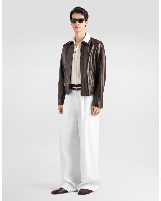 Dolce & Gabbana Natural Polo M/C for men