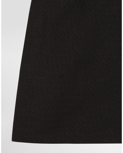 Dolce & Gabbana Black Miniskirt