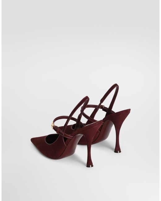 Dolce & Gabbana Red Slingback