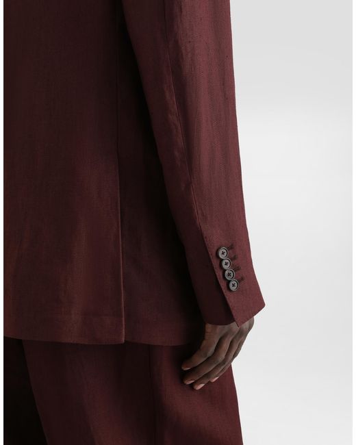 Dolce & Gabbana Purple Giacca for men