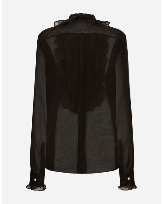 Dolce & Gabbana Black Camicia