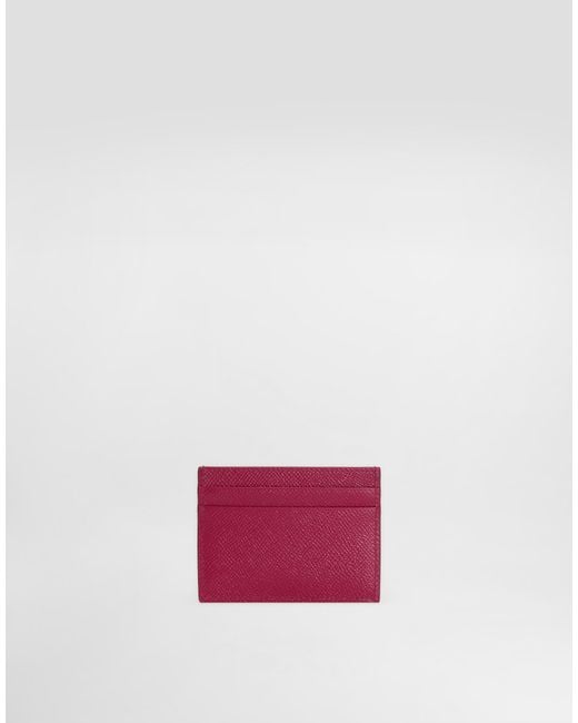 Dolce & Gabbana Pink Card Holder With Tag