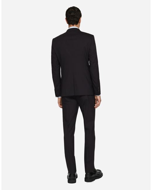 Dolce & Gabbana Black Abito 2 Pezzi for men