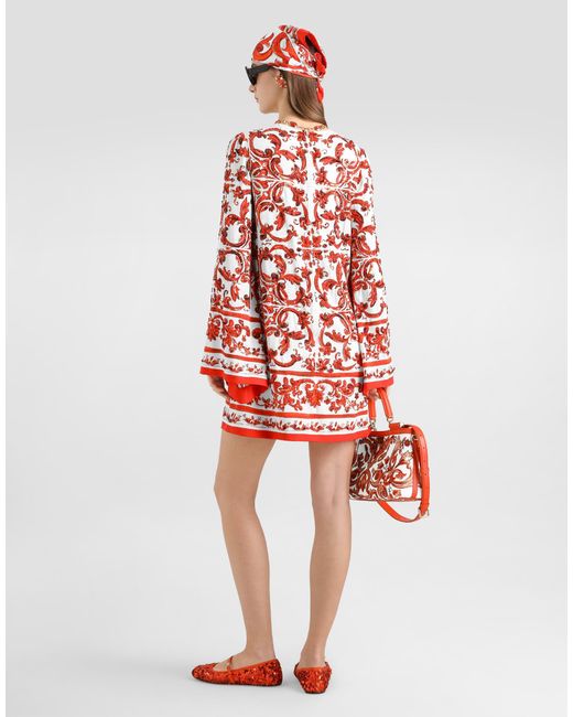 Dolce & Gabbana Red Abito