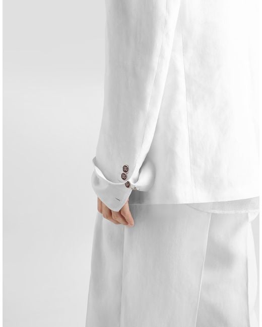 Dolce & Gabbana White Giacca for men