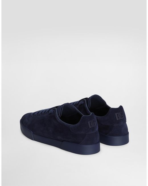 Zapatilla Strobel Portofino Light En Piel De Becerro Dolce & Gabbana de hombre de color Blue