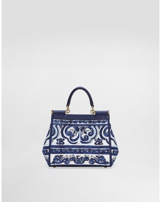 Dolce & Gabbana Blue Dg Exclusive Borsa A Mano