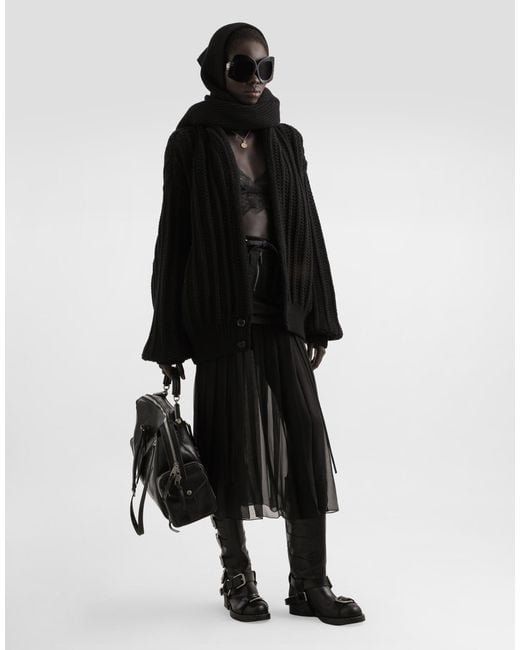 Dolce & Gabbana White Vittoria Calfskin Bag