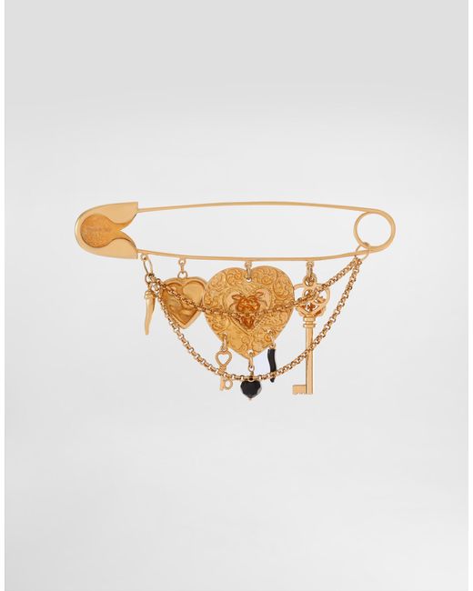 Dolce & Gabbana White Devotion Keychain