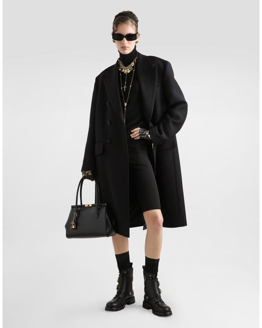 Dolce & Gabbana Wool Turtleneck Pullover Black