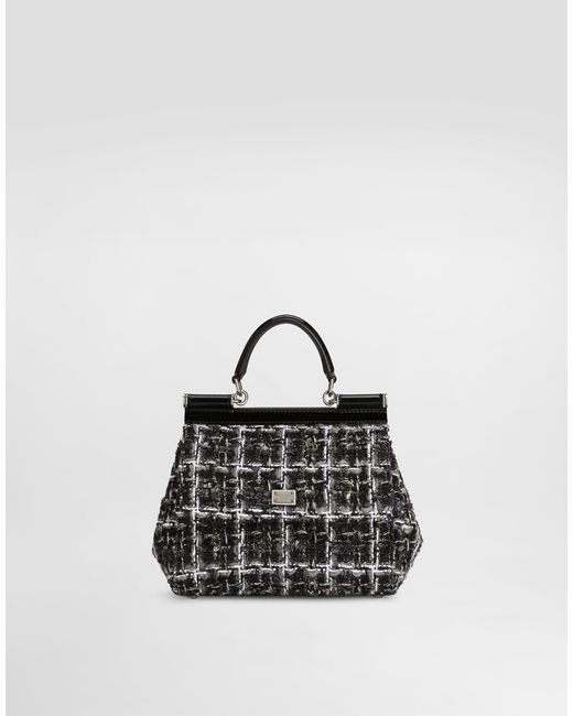 Dolce&Gabbana SICILY ミディアム ハンドバッグ Dolce & Gabbana Sicily ミディアム ハンドバッグ ブラック | Lyst