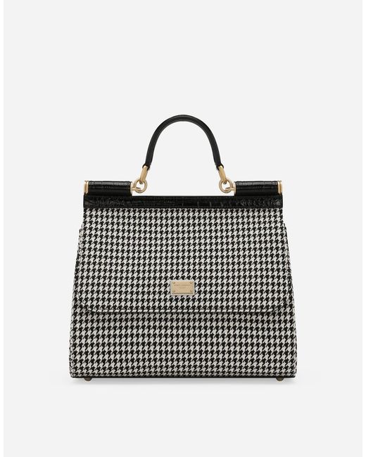 Dolce & Gabbana Sicily ラージ ハンドバッグ Black