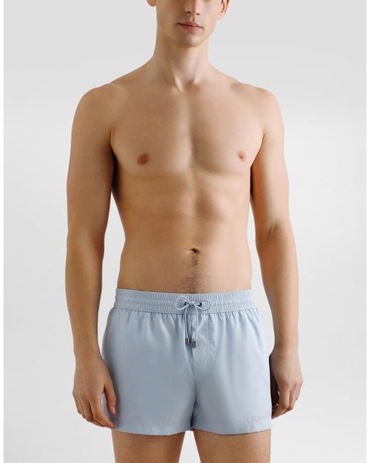メンズ Dolce & Gabbana Boxer Corto Blue