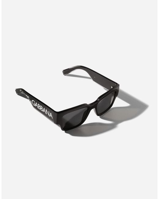 Dolce & Gabbana Black Dg Elastic Sunglasses for men