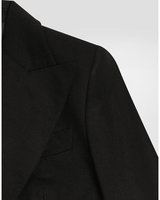 Dolce & Gabbana Black Double-Breasted Jacket