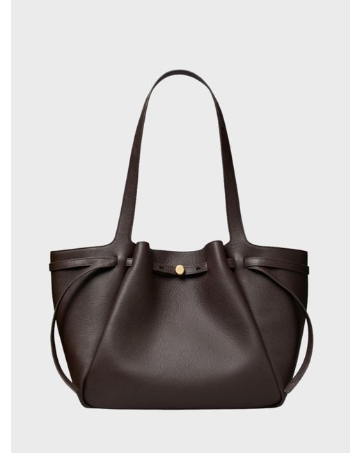 Shopping Bag Romy di Tory Burch in Black