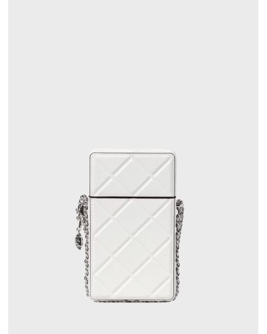 Fleming Mini Bag di Tory Burch in White
