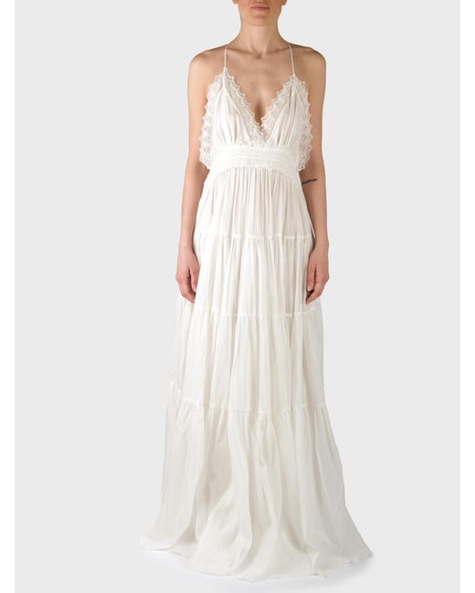 Abito Lungo di Ermanno Scervino in White