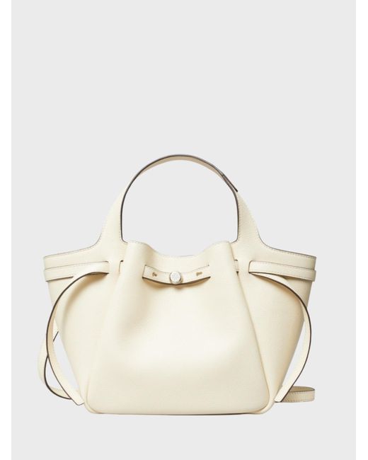 Borsa Shopping Media Romy di Tory Burch in Natural