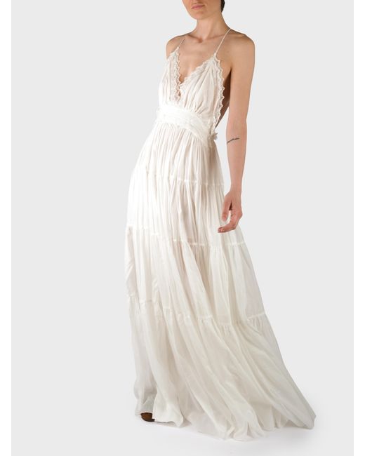 Abito Lungo di Ermanno Scervino in White