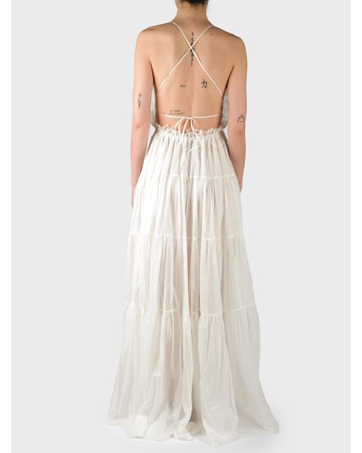 Abito Lungo di Ermanno Scervino in White