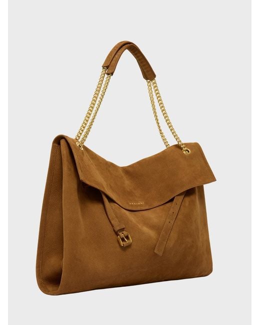 Borsa Venus Nabucco Large A Spalla di Orciani in Brown
