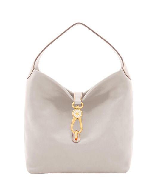 florentine logo lock tote
