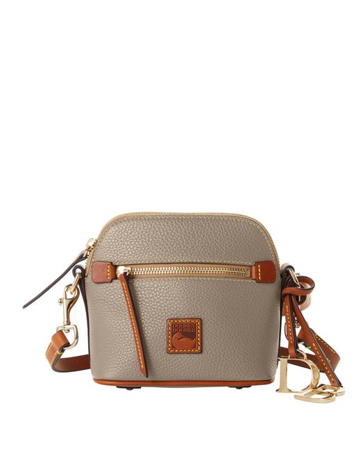 Dooney & Bourke Leather Pebble Grain Mini Domed Crossbody Lyst