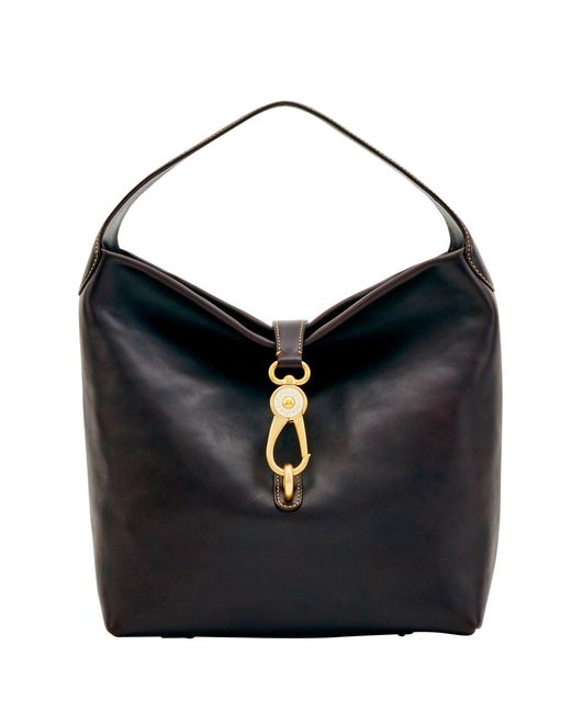 florentine logo lock tote