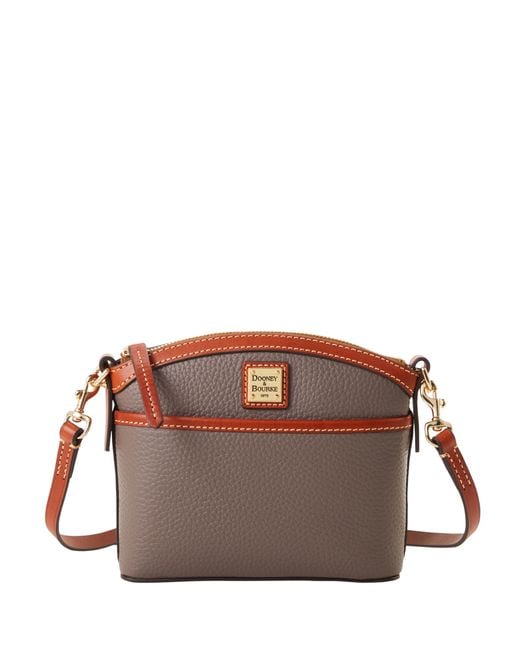 Dooney & Bourke ペブル クロスボディ 象 Dooney \u0026 Bourke Pebble Grain Crossbody Shoulder Bag: