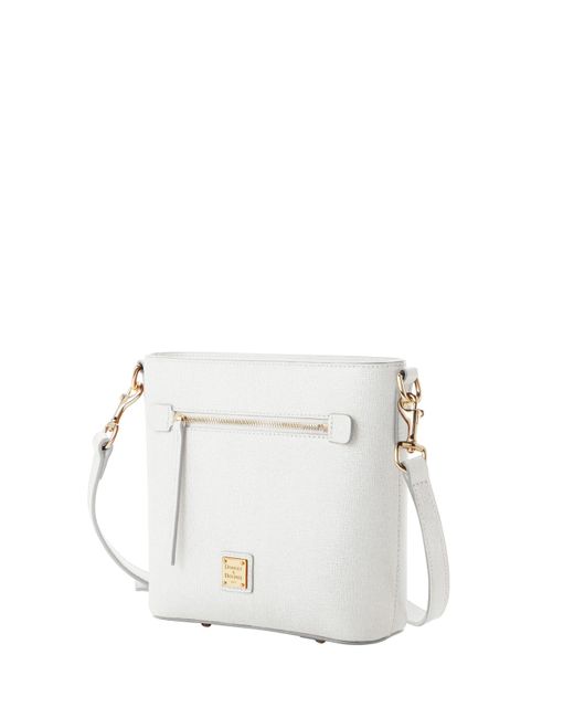 saffiano zip crossbody