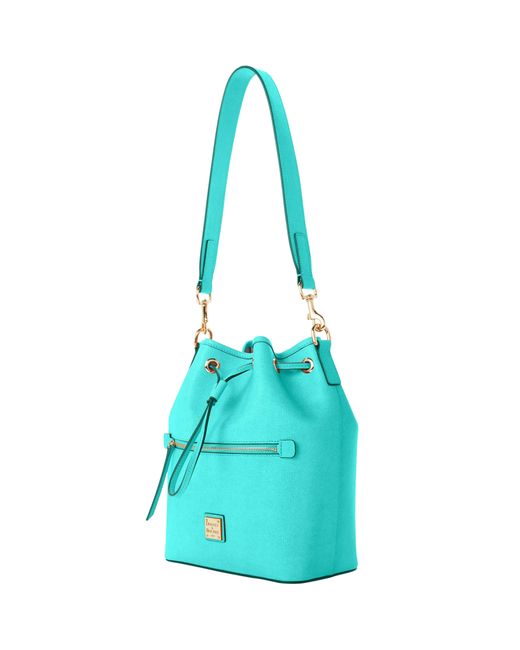dooney saffiano drawstring