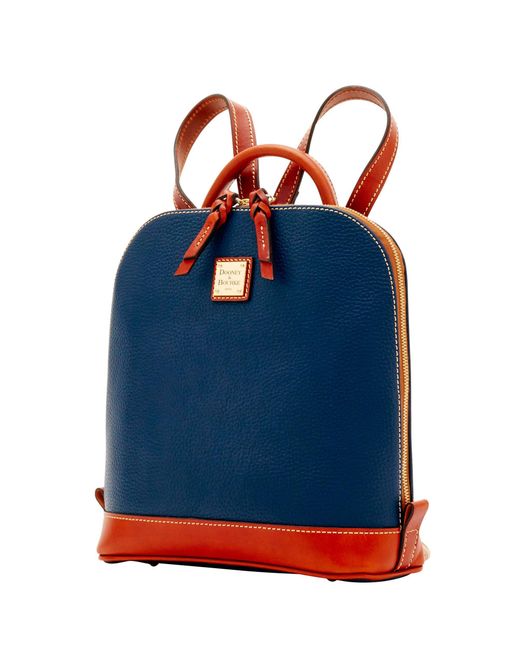 pebble grain zip pod backpack